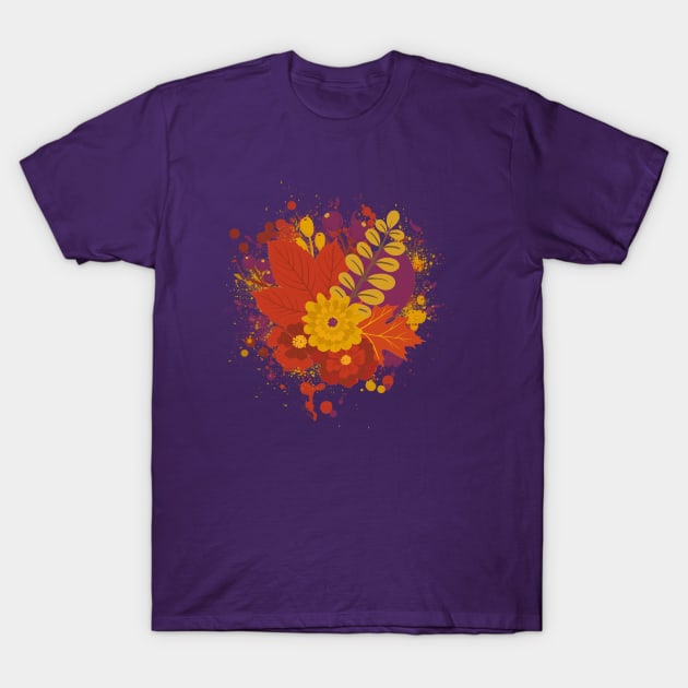 Leaf spray T-Shirt by VivaLux